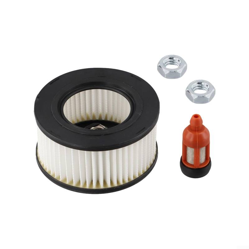 MS462C Luftfilter Tune-Up Kit für Stihl-MS462 Kettensäge 1142 140 4400, 1142 140 4402, 1142 120 1300 B, Plissee Luftfilter Ersatzset mit Muttern Kraftstofffilter von Yuanpgky