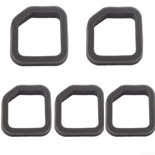 Yuanpgky 5-teiliges Luftfilter-Set für Homelite Rasentrimmer-Gebläse 560873001 5687301, passend für RY08510, RY08544, RY08548, RY08570 von Yuanpgky