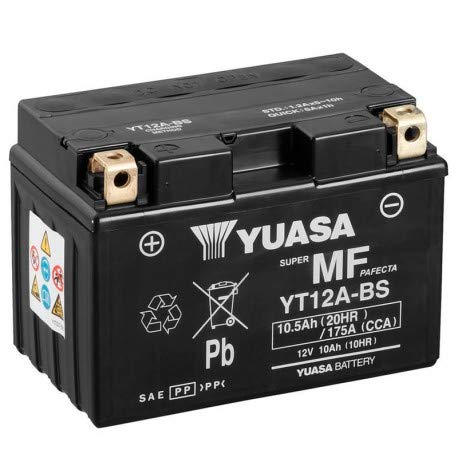 BATTERIA MOTO YUASA YT12A-BS // 12V 10Ah von Yuasa