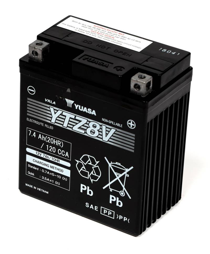 YUASA - YTZ8V AGM Batterie, geschlossen von Yuasa