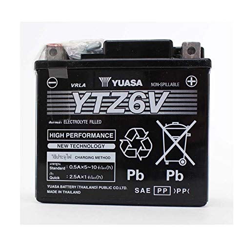 Batterie Yuasa YTZ6-V vorgeladen von Yuasa