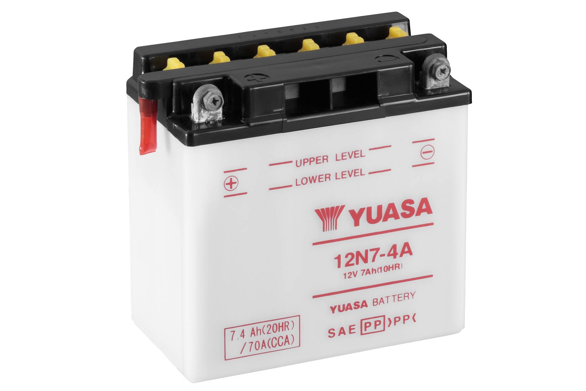 YUASA 12 N7–4 A (CP) herkömmlichen Akku, 12 V von Yuasa