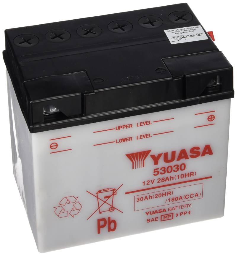 YUASA BATTERIE 53030 offen ohne Saeure von Yuasa