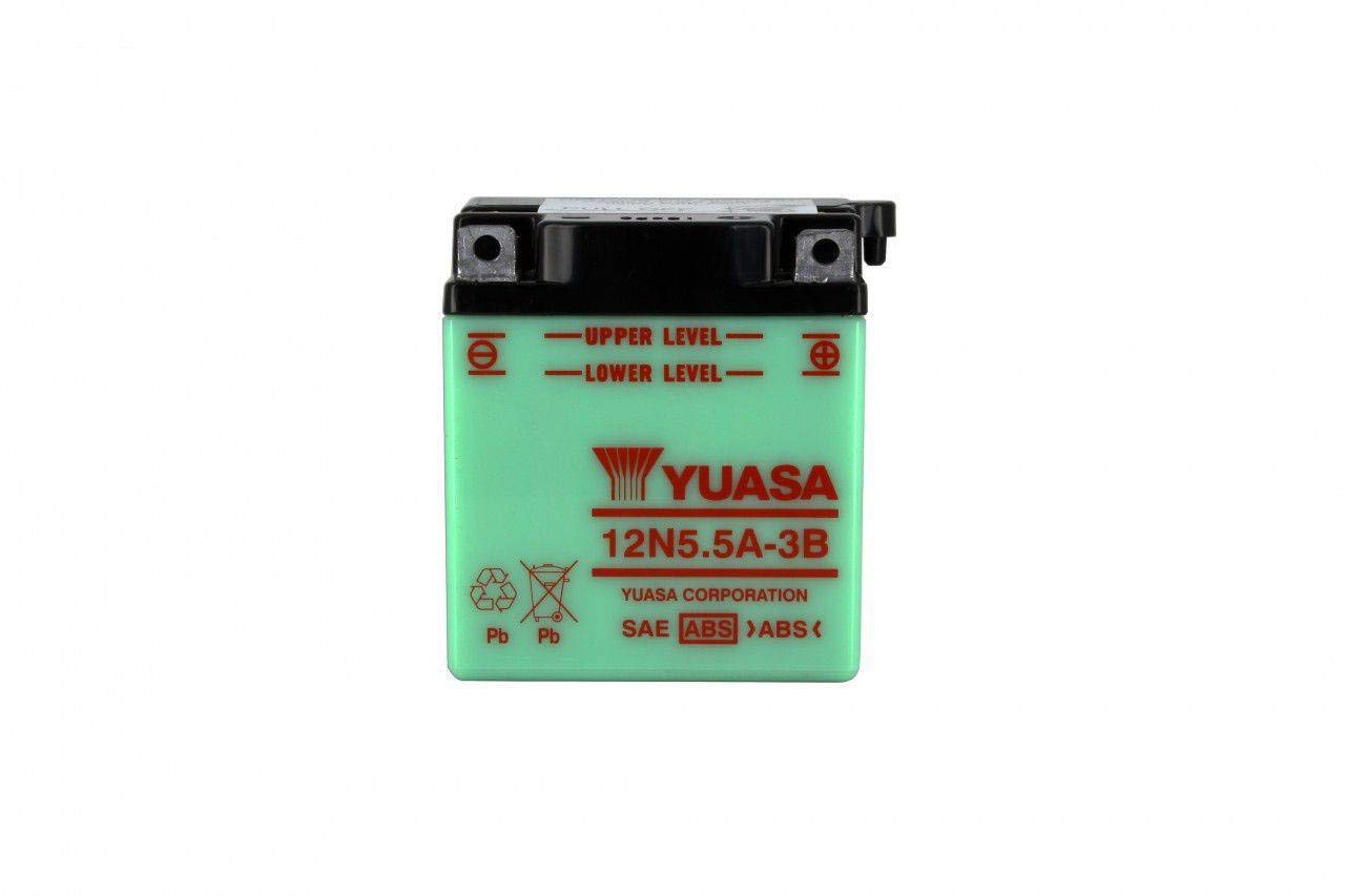 YUASA BATTERIE 12N5.5-3B offen ohne Saeure von Yuasa