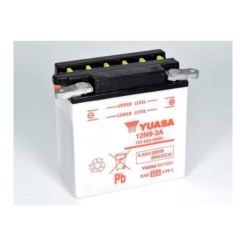 YUASA BATTERIE 12N9-3A offen ohne Saeure von Yuasa