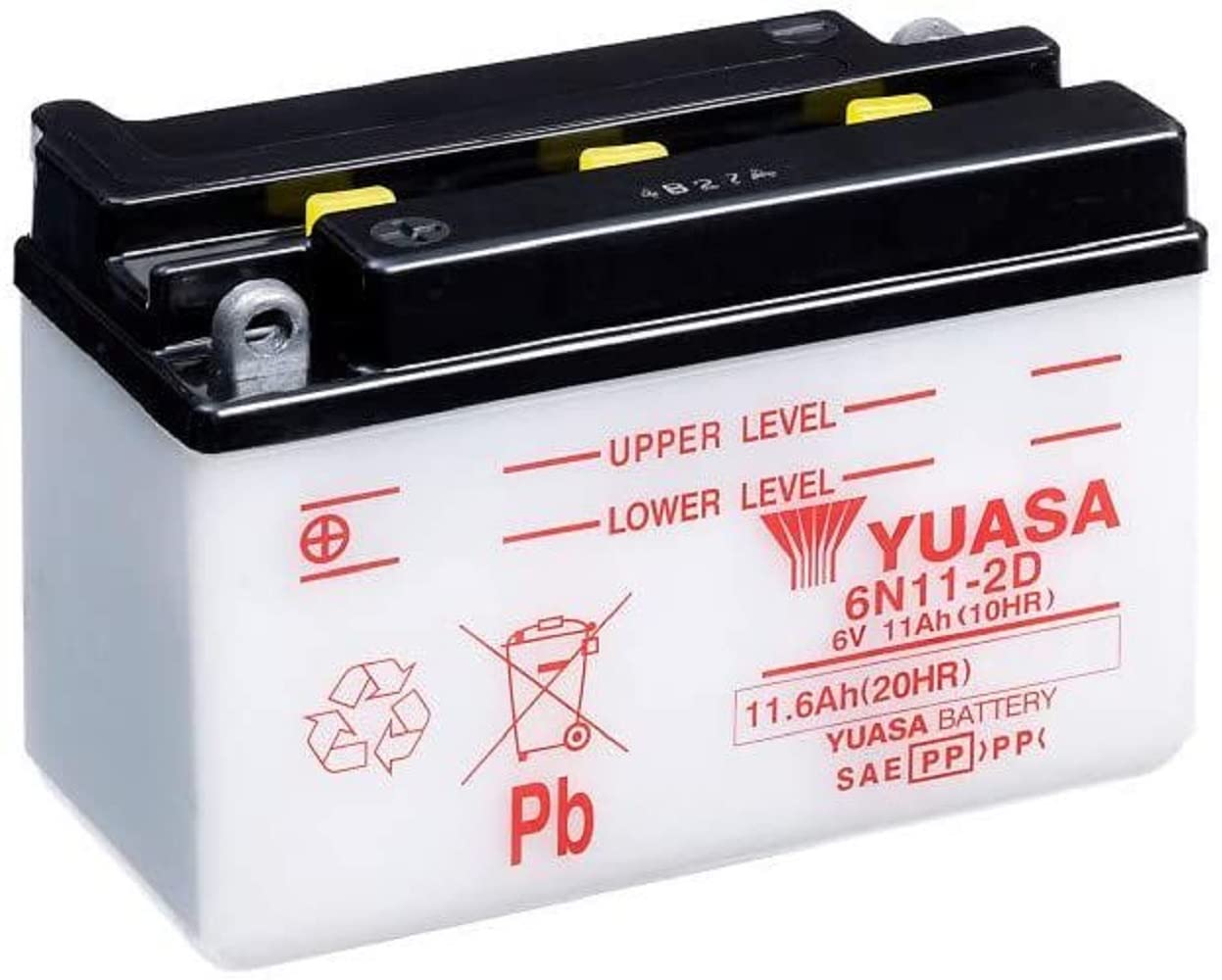 YUASA BATTERIE 6N11-2D offen ohne Saeure von Yuasa