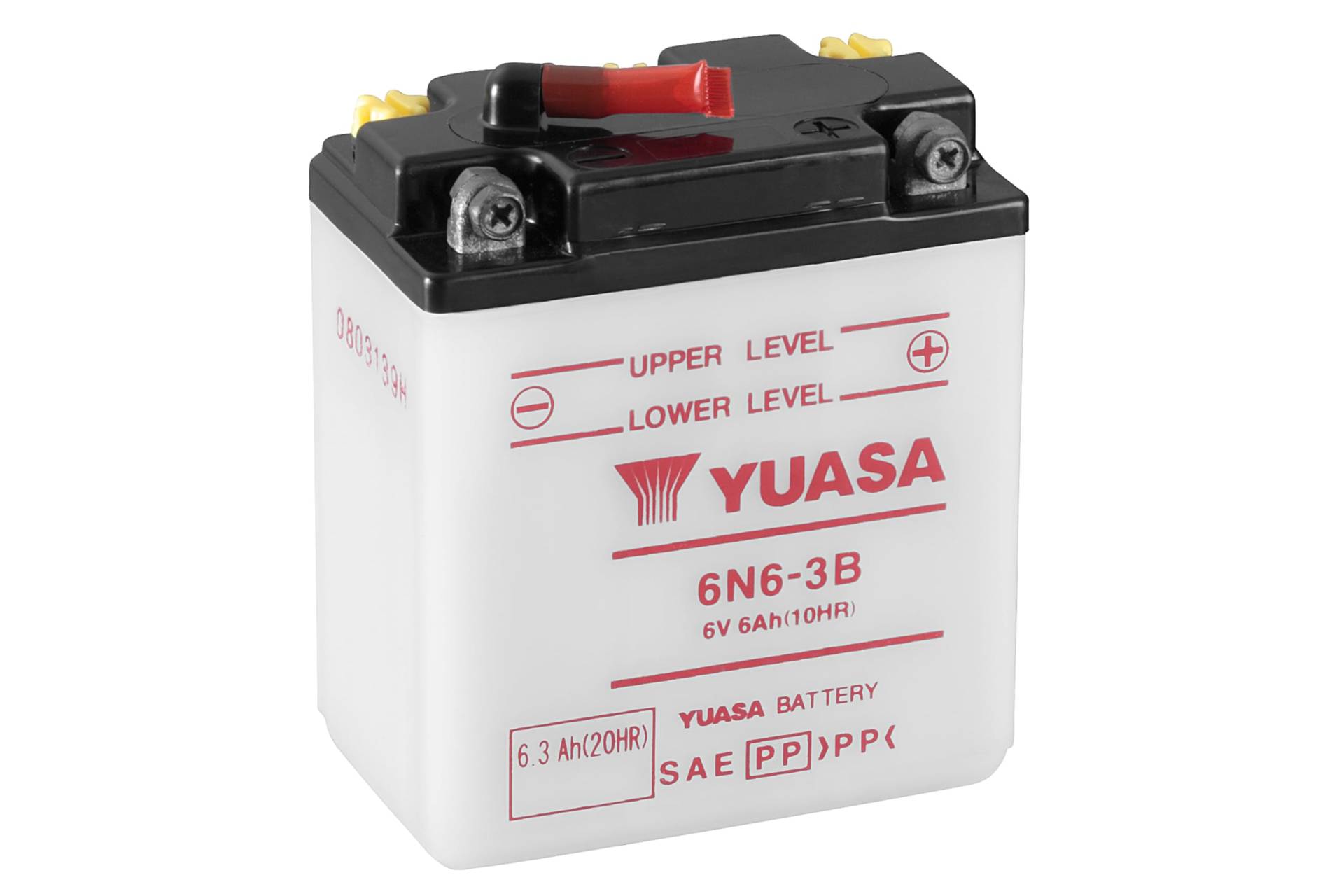 YUASA BATTERIE 6N6-3B offen ohne Saeure von Yuasa