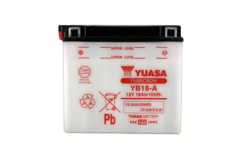 YUASA BATTERIE YB18-A offen ohne Saeure von Yuasa