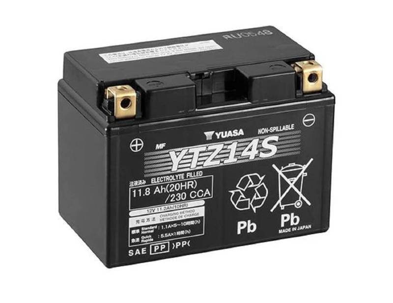 YUASA BATTERIE YTZ14S AGM geschlossen von Yuasa