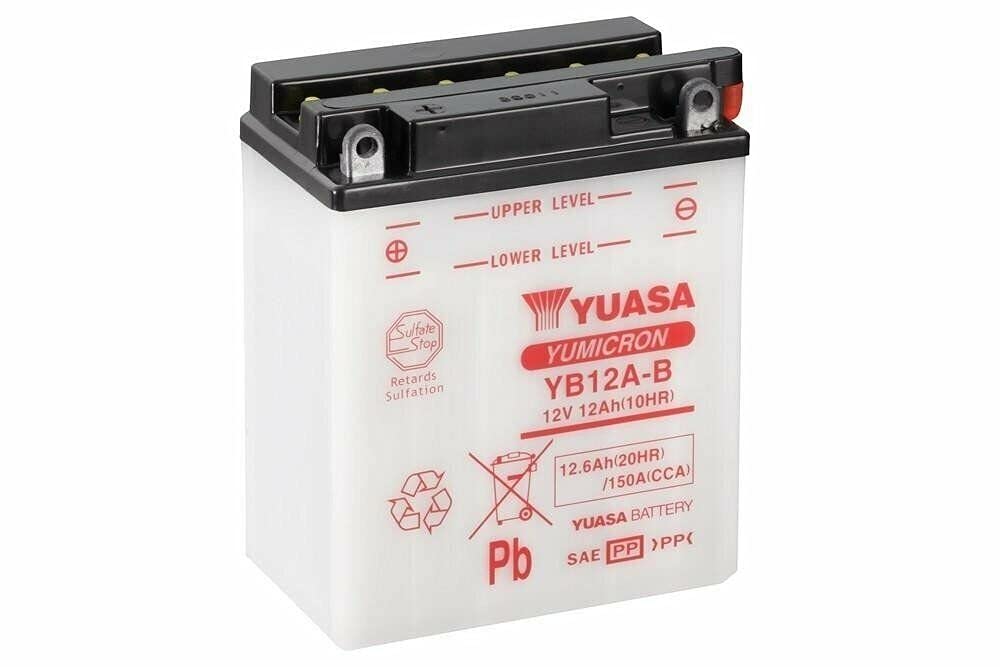 YUASA Batterie YB12A-B HONDA XL V TRANSALP 600 1987>1999 von Yuasa