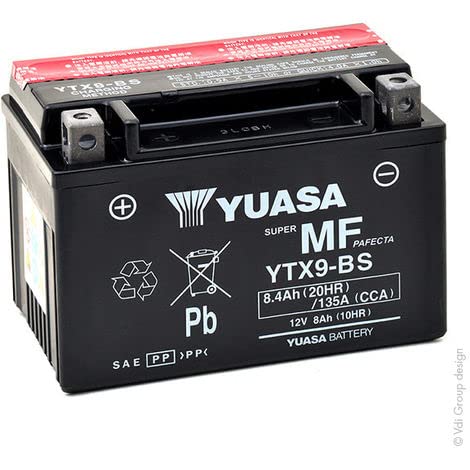 YUASA Batterie Yamaha XJ 600 S Diversion XJ600 S 92-03 inkl. gesetzlichem Batteriepfand (EUR7,50)! von Yuasa