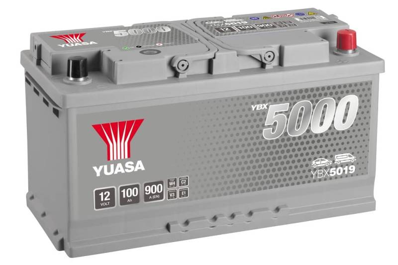 YUASA YBX5019-100Ah / 900A - Silver von Yuasa