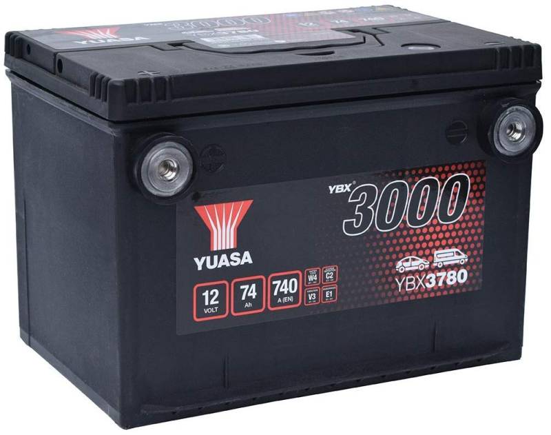 Yuasa YBX3780 12V 74Ah 740CCA versiegelte wartungsfreie Hochleistungs-Autobatterie von Yuasa