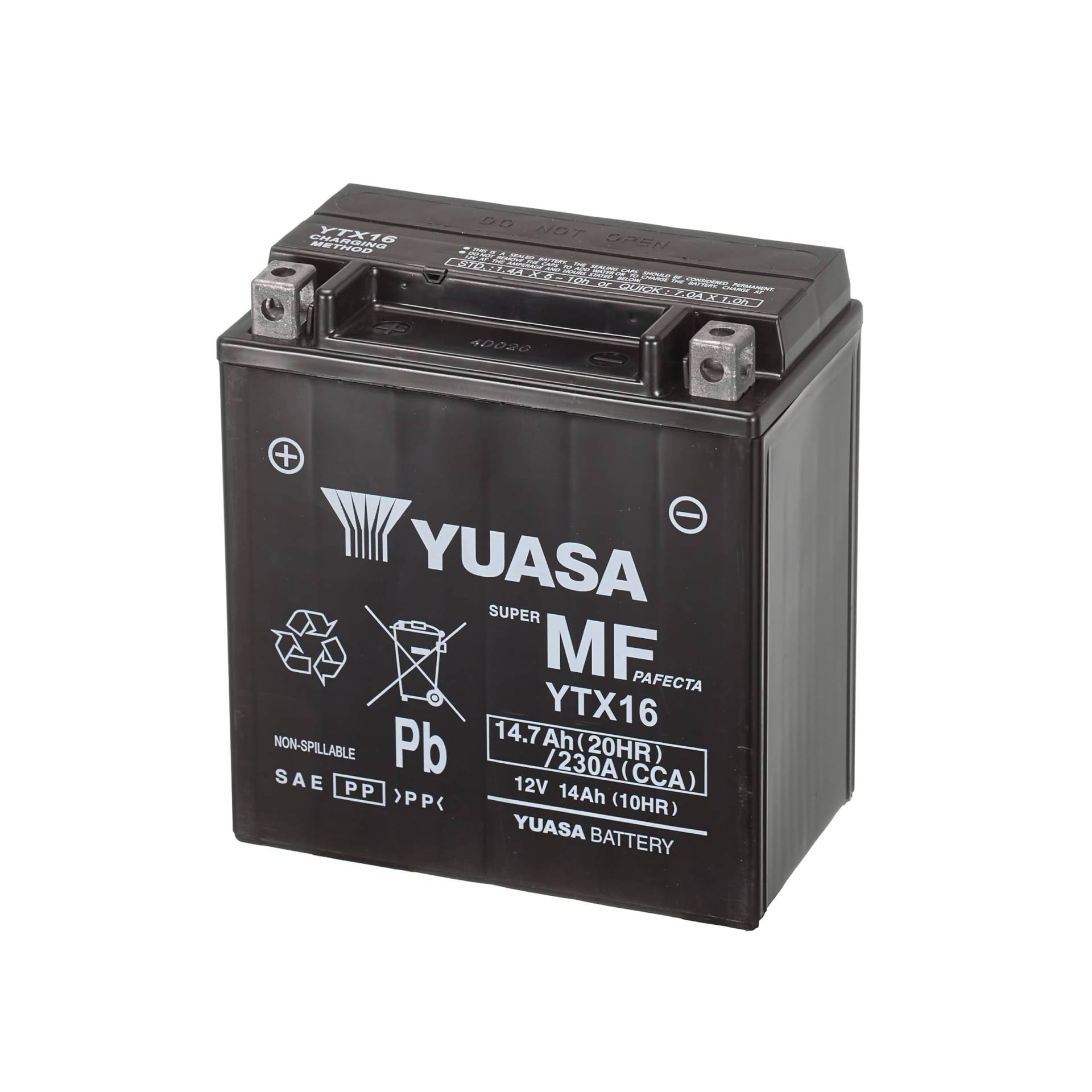 YUASA ytx16-bs (WC) wartungsfrei Akku von Yuasa