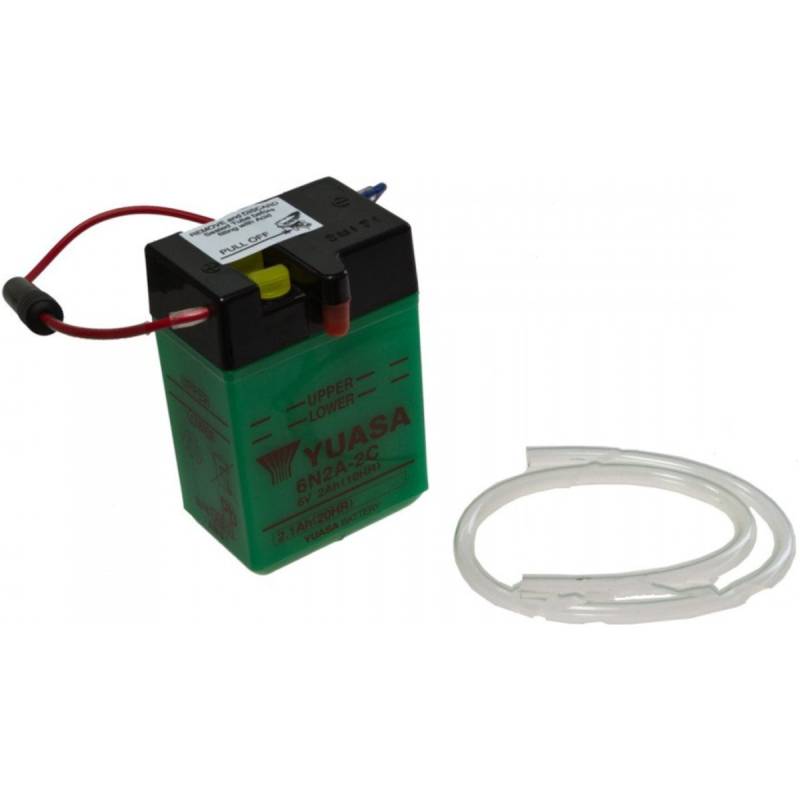 Yuasa 6n2a-2c(dc) motorradbatterie 6n2a-2c von Yuasa