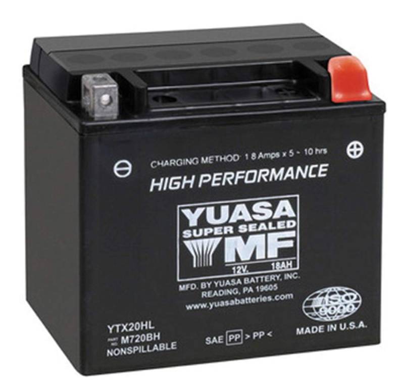 Yuasa BATTERIA YTX20HL (SIGILLATA ATTIVATA - Factory Sealed) 12V/18AH von Yuasa