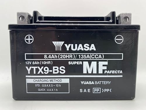 Yuasa Batterie YTX9-BS Ersatzakku für Honda NX Dominator (RD02/RD08) 650 1988-2002 von Yuasa