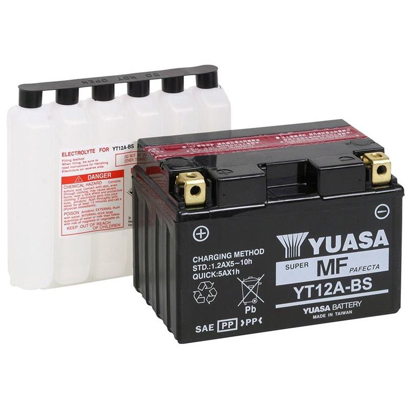 Yuasa Batterie Yt12A-Bs Yuasa Mtf Mit Sp von Yuasa