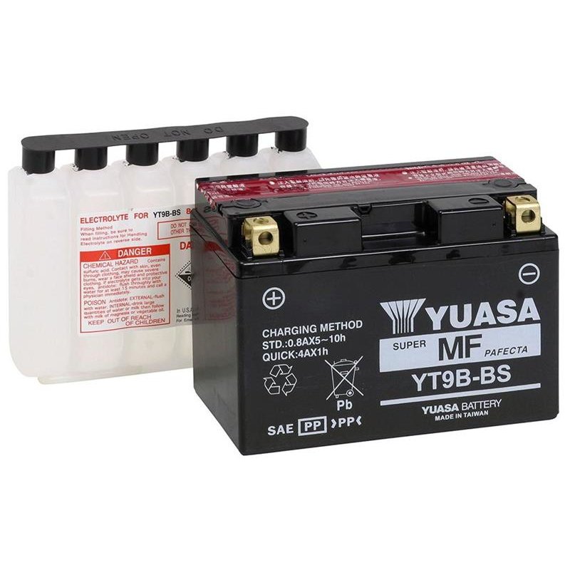 Yuasa Batterie Yt9B-Bs Yuasa Mtf Mit Sp von Yuasa