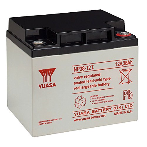 Yuasa NP38-12I Blei-Akku mit M5 Gewinde, 12 Volt, 38Ah von Yuasa