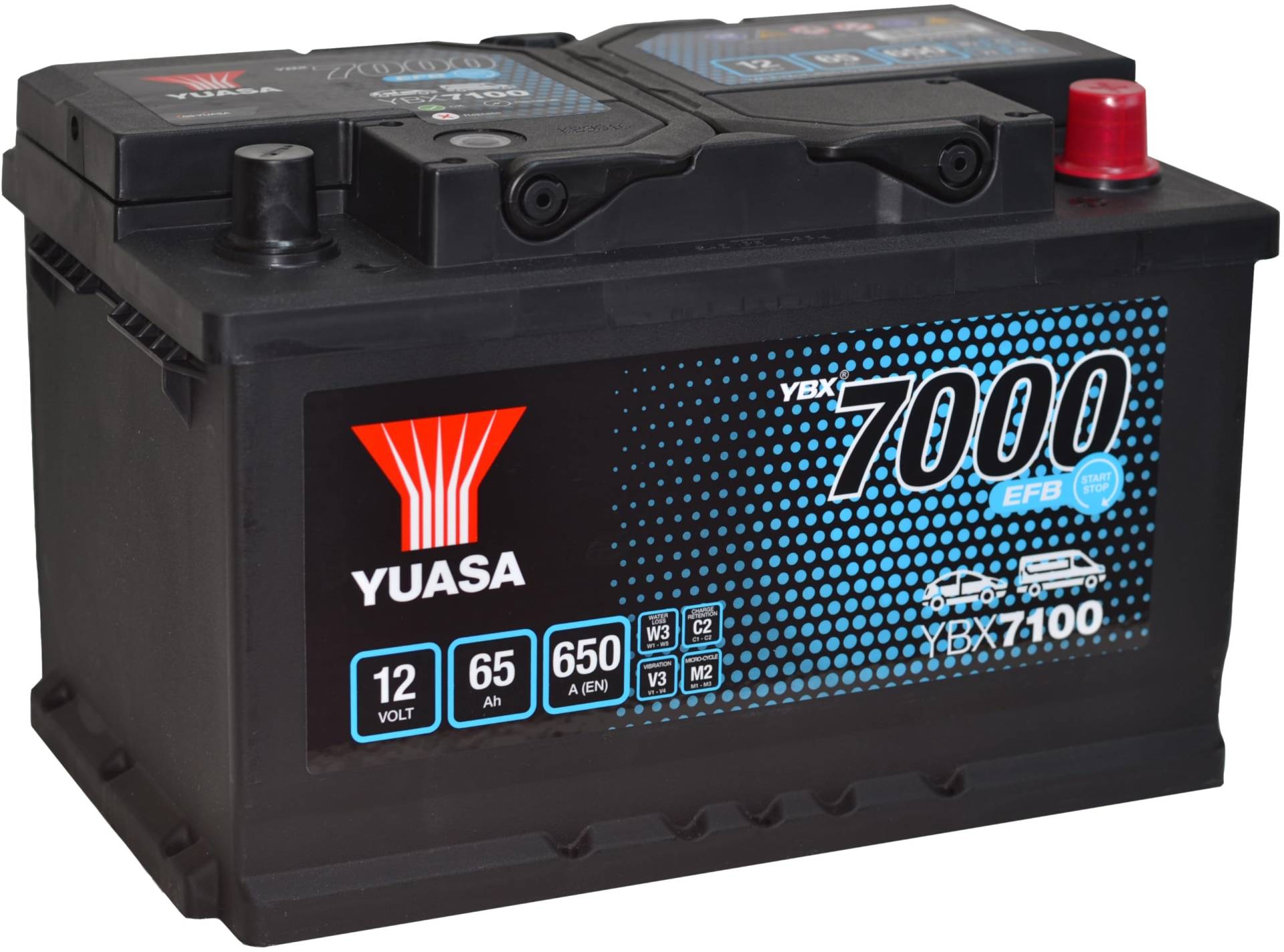 Yuasa YBX7100 Efb Start/Stopp-Batterie von Yuasa