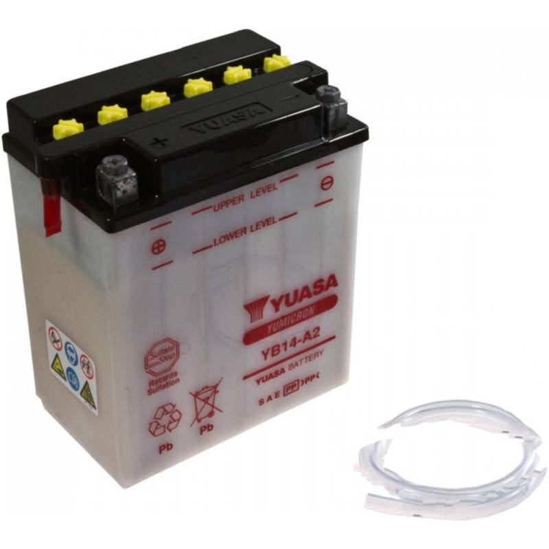 Yuasa yb14-a2(dc) motorradbatterie yb14-a2 von Yuasa