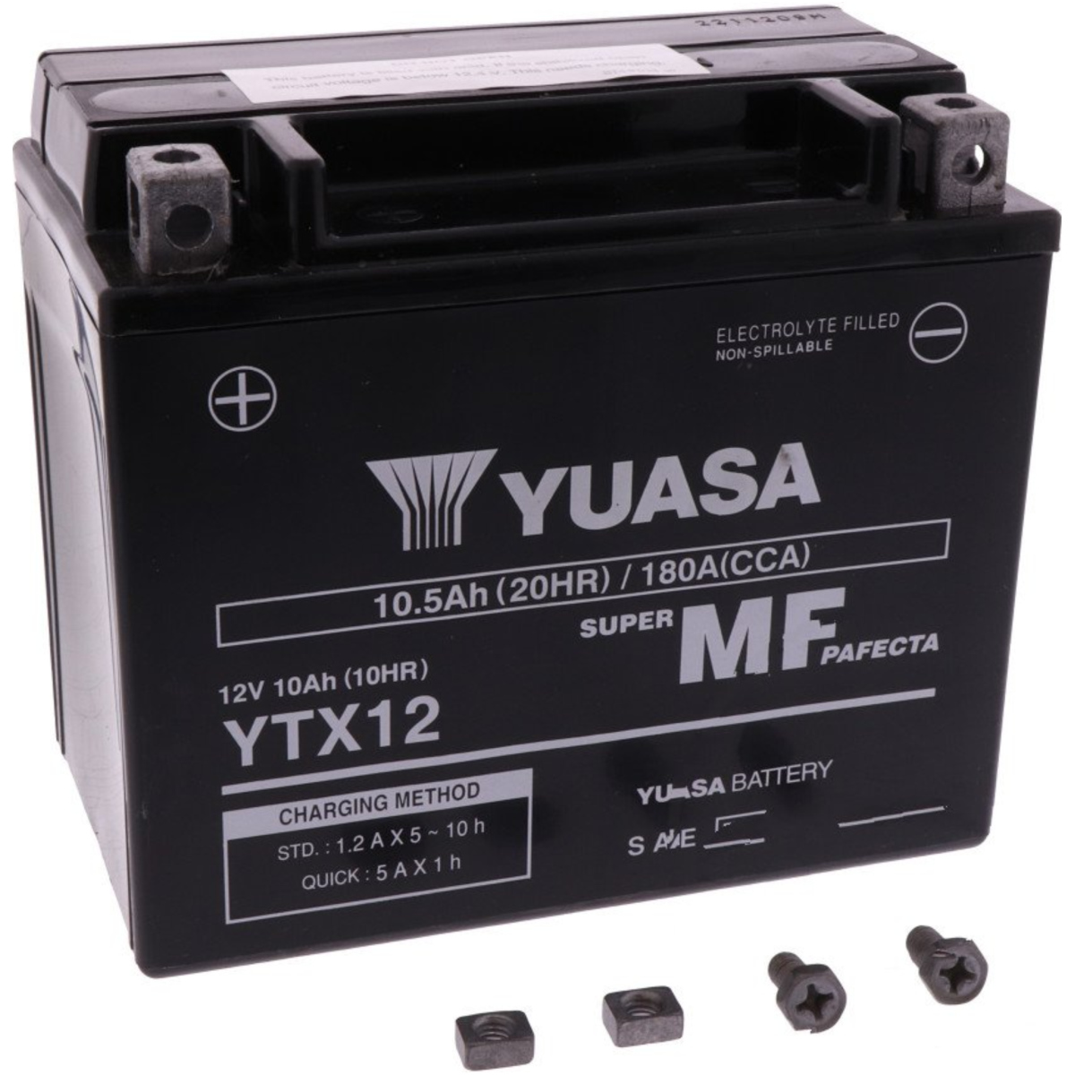 Yuasa ytx12 batterie motorrad  wet von Yuasa