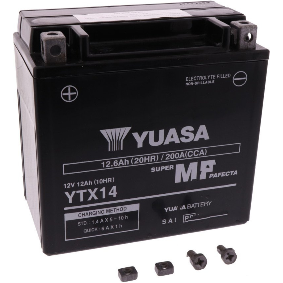 Yuasa ytx14 batterie motorrad  wet von Yuasa