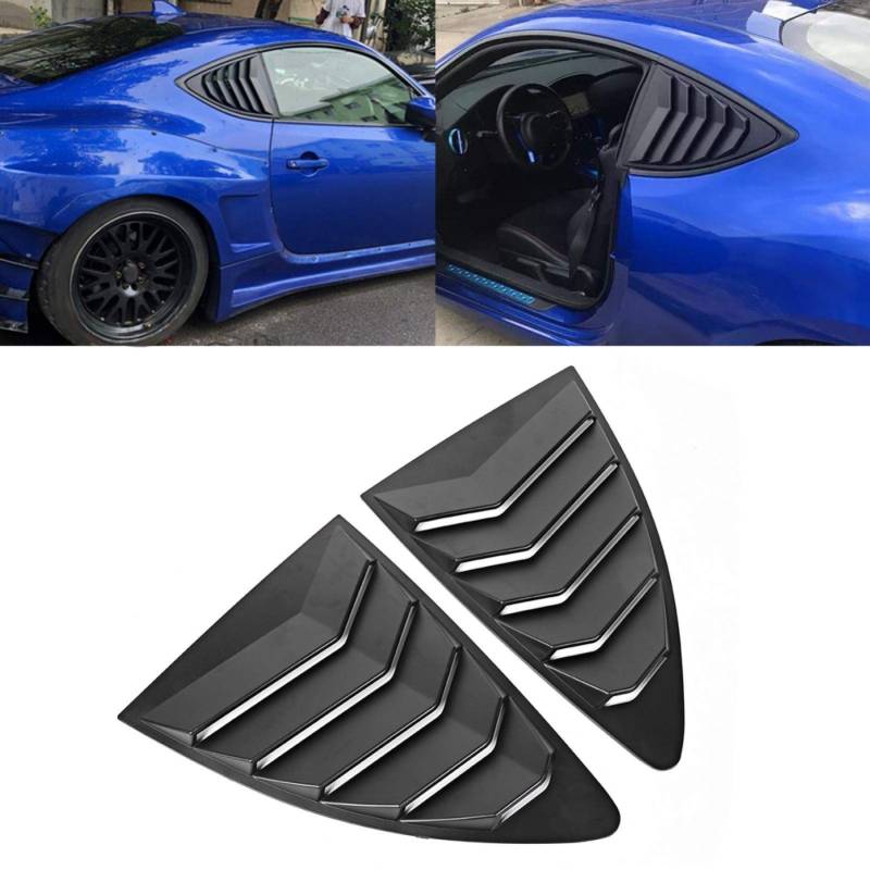 Yuecoom hintere Seitenfenster-Lamellen-Spoiler-Panel für 86 GT86 2013-2019 für BRZ 2013-2019 von Yuecoom