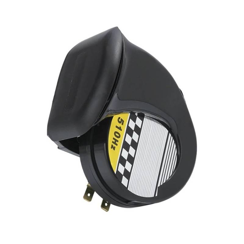 Für 12V Für Auto Für Motorrad Für Lkw Für Fahrzeug Motorrad Hupe 130dB 510hz Horn Hohe Ton Horn Lautsprecher Hupen Tröte von Yuegtik