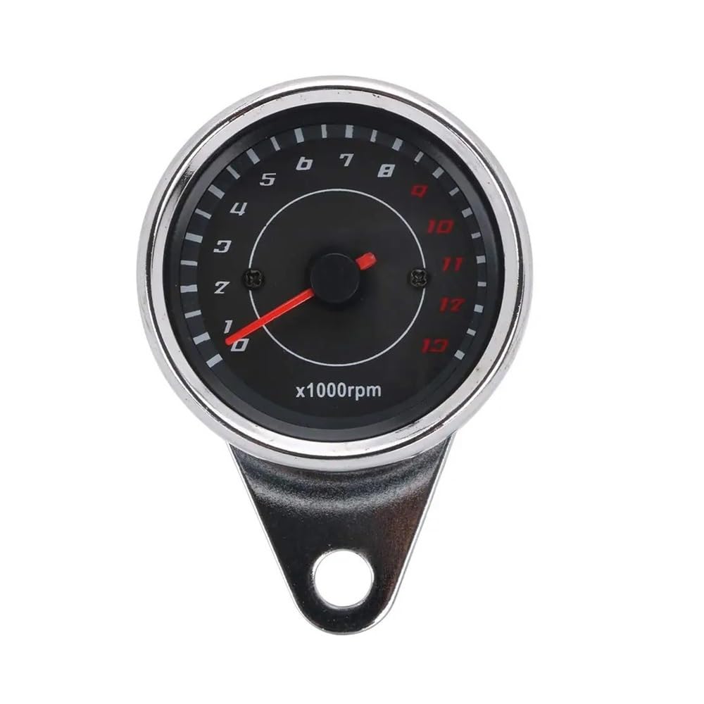 Für 12V Motorrad Universal Zubehör 13000 RPM Tachometer Tachometer Tachometer Gauge Dashboards Tachometer Digital von Yuegtik