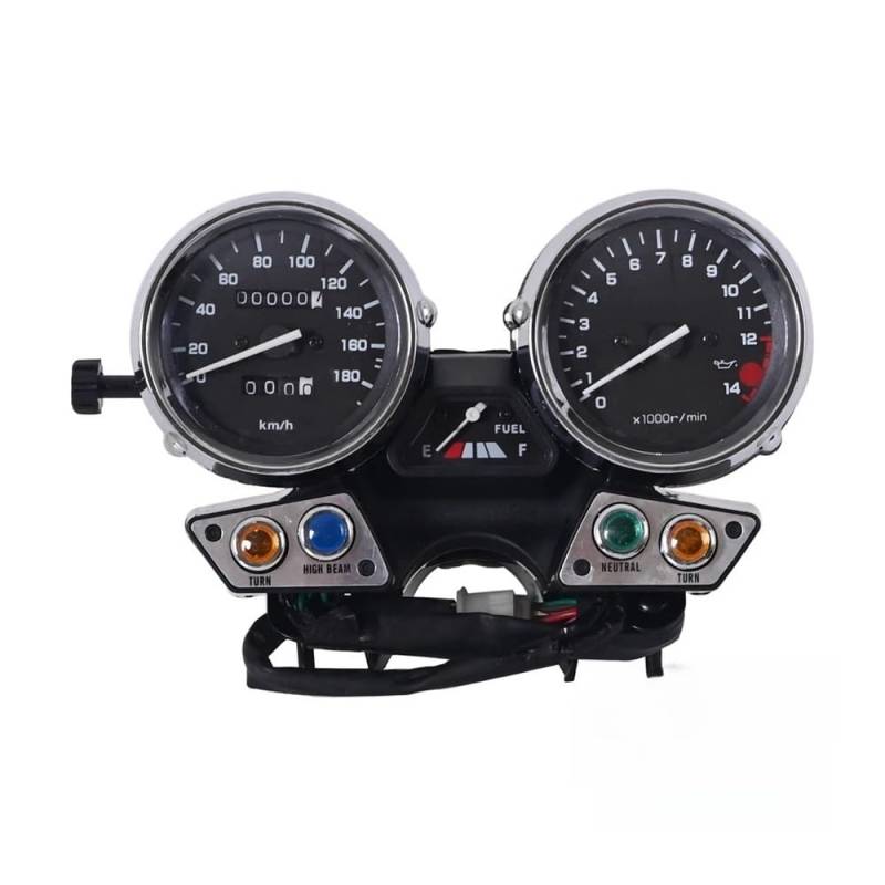 Für XJR400 Für XJR 400 1992 1993 1994 Motorrad Instrument Messgeräte Meter Cluster Computer Geschwindigkeitsmesser -grüne Tachometer Montage Tachometer Digital von Yuegtik