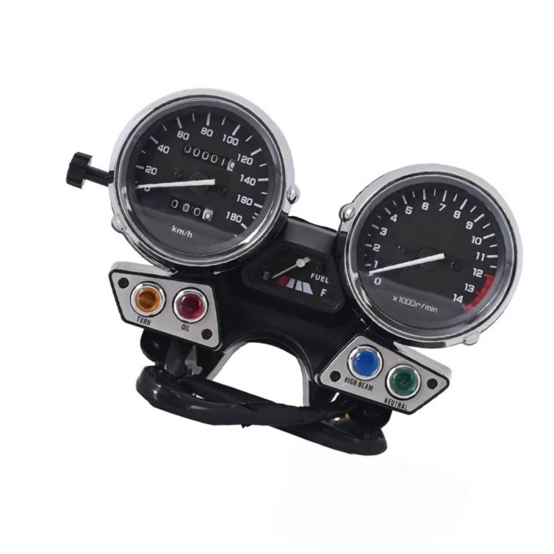 Für XJR400 Für XJR 400 1992 1993 1994 Motorrad Instrument Messgeräte Meter Cluster Computer Geschwindigkeitsmesser -grüne Tachometer Montage Tachometer Digital von Yuegtik