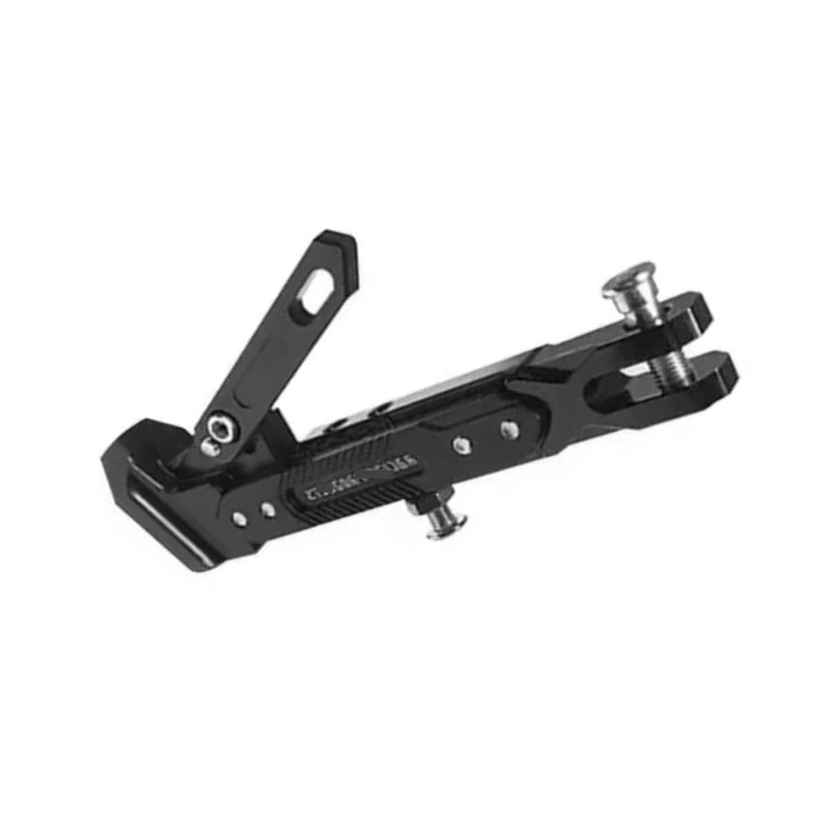 Motorradzubehör Verstellbarer Fuß Seitenständer Kickstand Kick Bracket Parkplatz Fußstütze Kickstand Parkplatz Halterung Ständer Seitenständer von Yuegtik