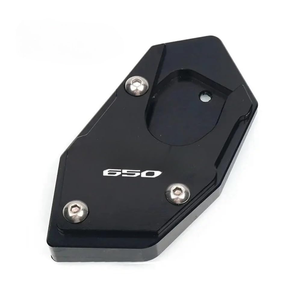 Seitenständer Platte Für CB650R Für CBR650R 2019-2023 Motorrad CNC Kickstand Fuß Seite Stehen Verlängerung Pad Unterstützung Platte Vergrößern von Yuegtik