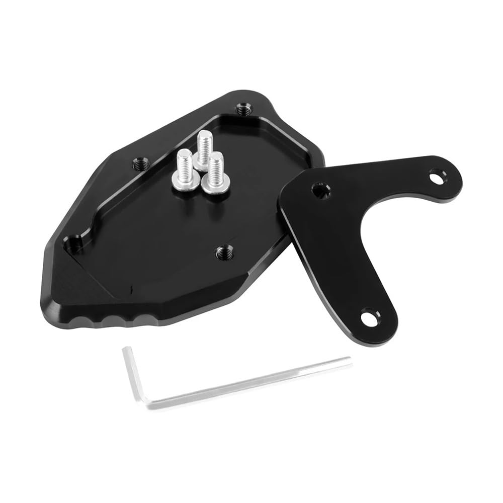 Seitenständer Platte Für CRF 300 L Für CRF 300 Für CRF300L 2020-2022 Motorrad CNC Kickstand Verlängerung Platte Fuß Seite Stehen Unterstützung Vergrößern Pad von Yuegtik