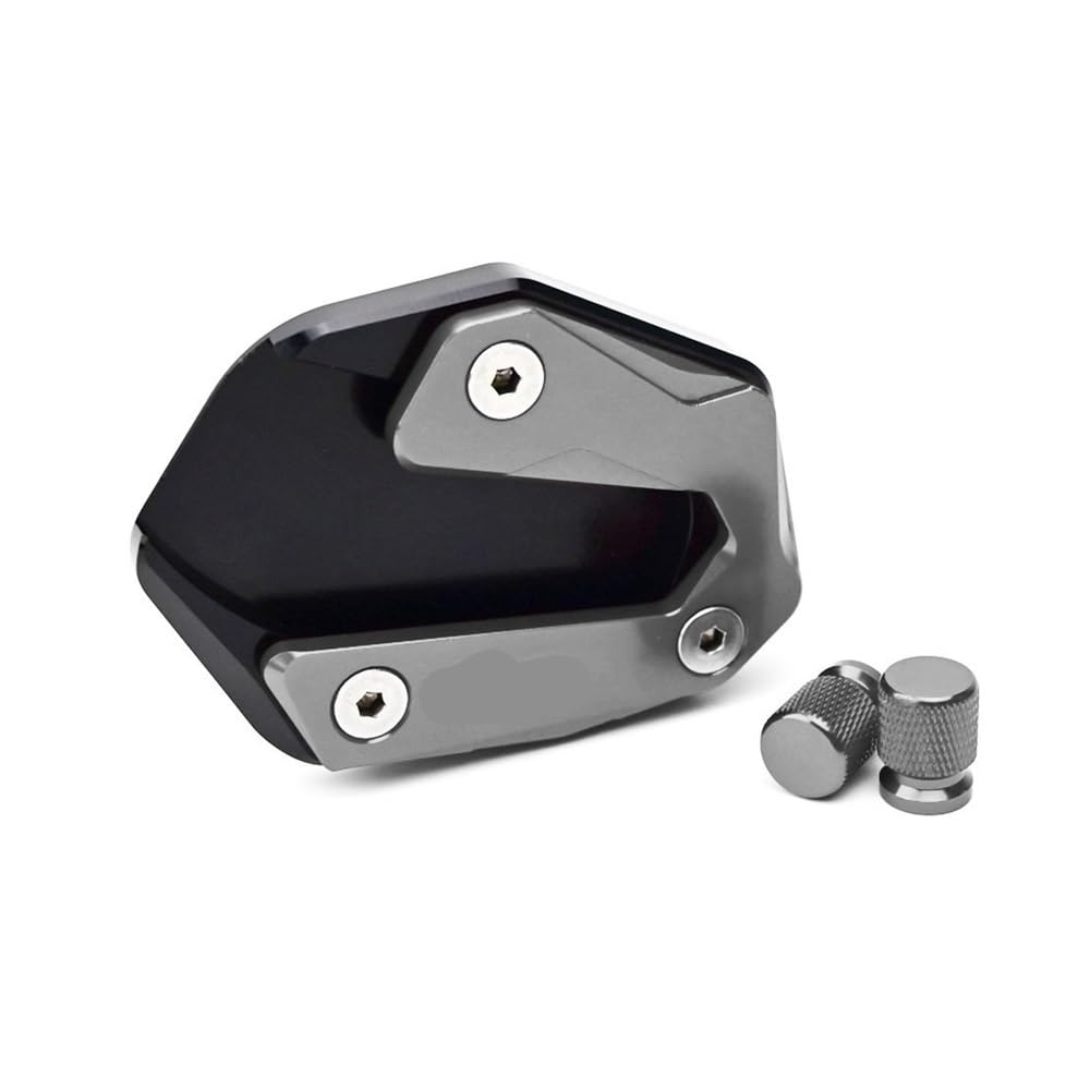 Seitenständer Platte Für MT09 MT 09 Für MT-09 SP FZ09 Für T&RACER 900GT 2015-2023 Motorrad Kickstand Fuß Seite Stehen Enlarger Pad & Reifen Ventil Kappe von Yuegtik