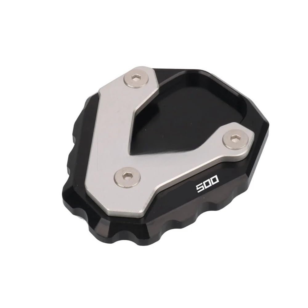 Seitenständer Platte Für NX400 Für NX500 Für NX 400 Für NX 500 2023-2025 Motorrad CNC Kickstand Fuß Seitenständer Verlängerung Pad Stützplatte Vergrößern Ständer von Yuegtik