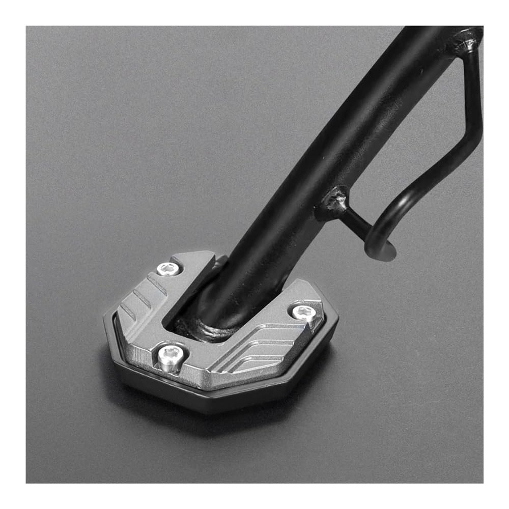 Seitenständer Platte Roller Motorrad Zubehör Universal Kickstand Extender Fuß Seite Ständer Verlängerung Pad Unterstützung Platte Vergrößerte Basis von Yuegtik