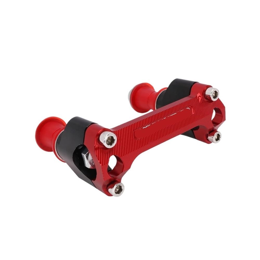 Yuegtik Motorrad 28MM Lenker Riser Clamp Für CRF250R Für CRF450R Für CR125R Für CR250R Für CRF450L Für CRF450RX Für CRF250X Für CRF450X Riser Klemmhalterung von Yuegtik