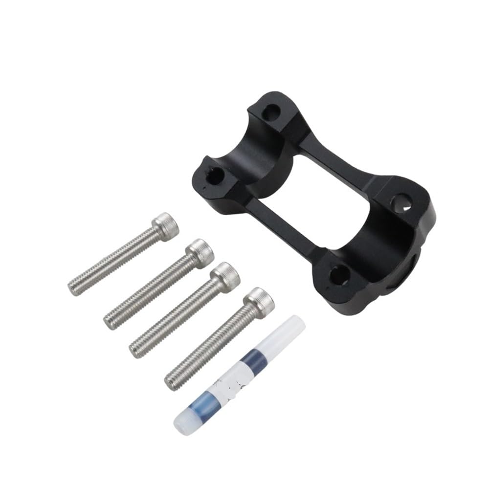 Yuegtik Motorrad Lenker Riser Adapter Steigt Bar Höhe Griff Montieren Klemme Zubehör Für CB 500X Für CB500X 2019-2023 Riser Klemmhalterung von Yuegtik