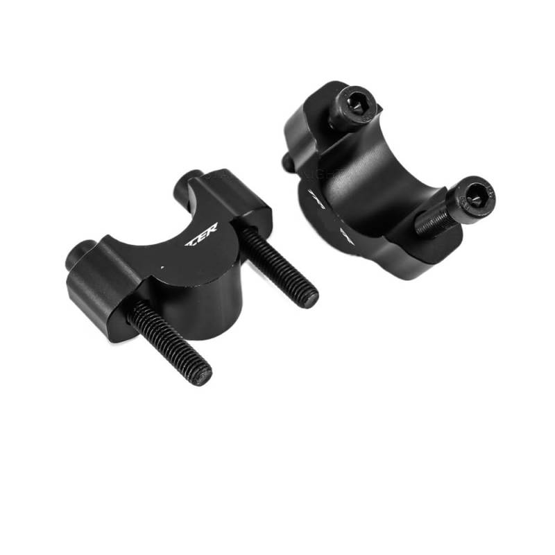 Yuegtik Motorrad Lenker Riser Clamp Verlängerung Adapter Griff Bar Mount Extender Für Für T&RACER9 Riser Klemmhalterung von Yuegtik