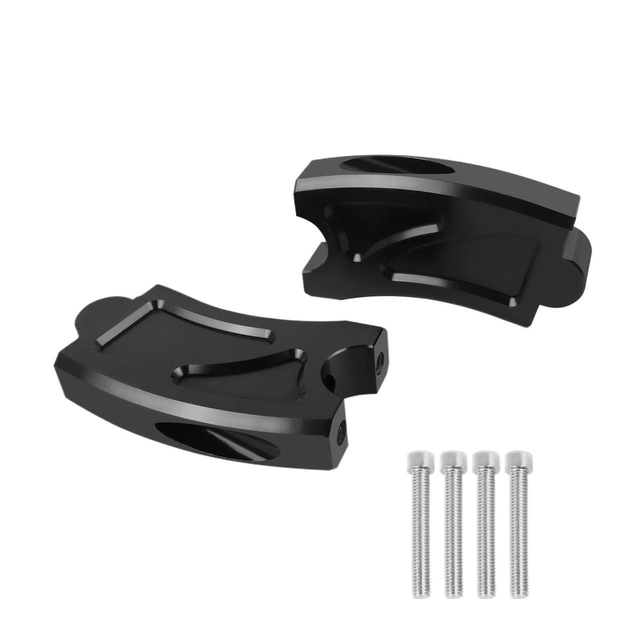 Yuegtik Motorrad Lenker Riser Griff Bar Clamp Verlängern Adapter Für R&ebel 300 500 Für CMX300 Für CMX500 2017-2023 Riser Klemmhalterung von Yuegtik