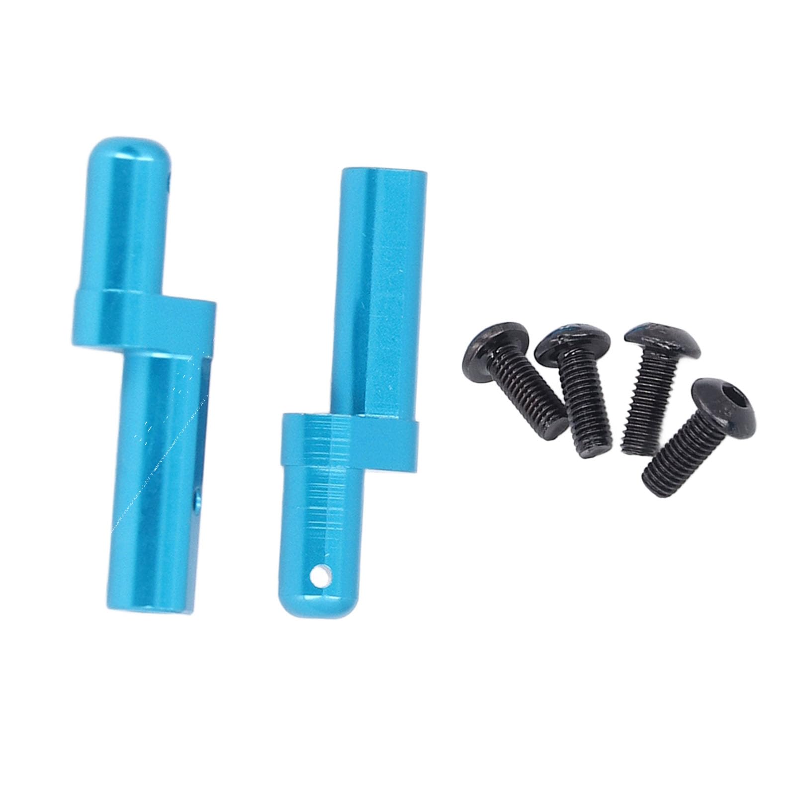 2PCS Batterie Pfosten für TT02 Aluminium Legierung RC Batterie Haltepfosten für 1/10 RC Auto Upgrade Ersatzteile blau von Yuezhongoo