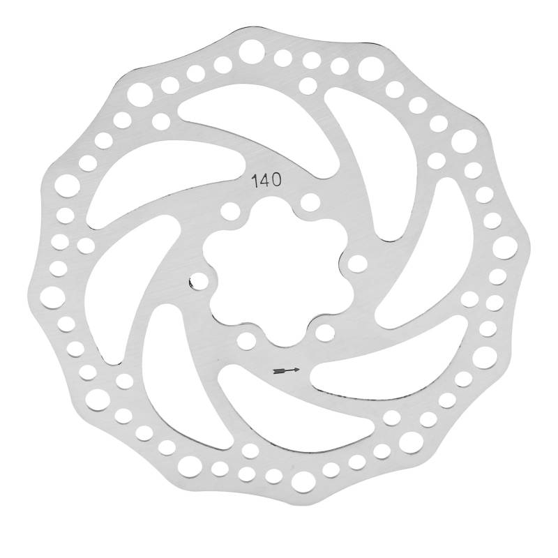 Mountainbike-Scheibenbremsscheiben, Stahl-6-Loch-Scheibenbremsscheiben-Ersatzteile für Mountainbikes (140mm) von Yuezhongoo