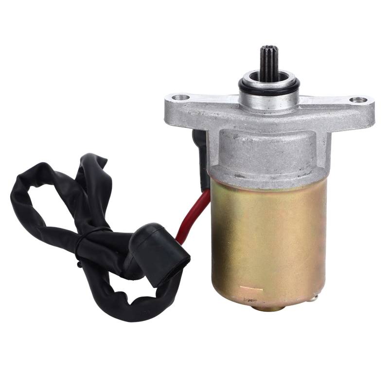 Yuezhongoo GY6 50CC Starter Motor with Wire Copper 4 Stroke 139QMB 139QMA GY6 50CC Starting Motor for Scooter ATV Go Kart von Yuezhongoo