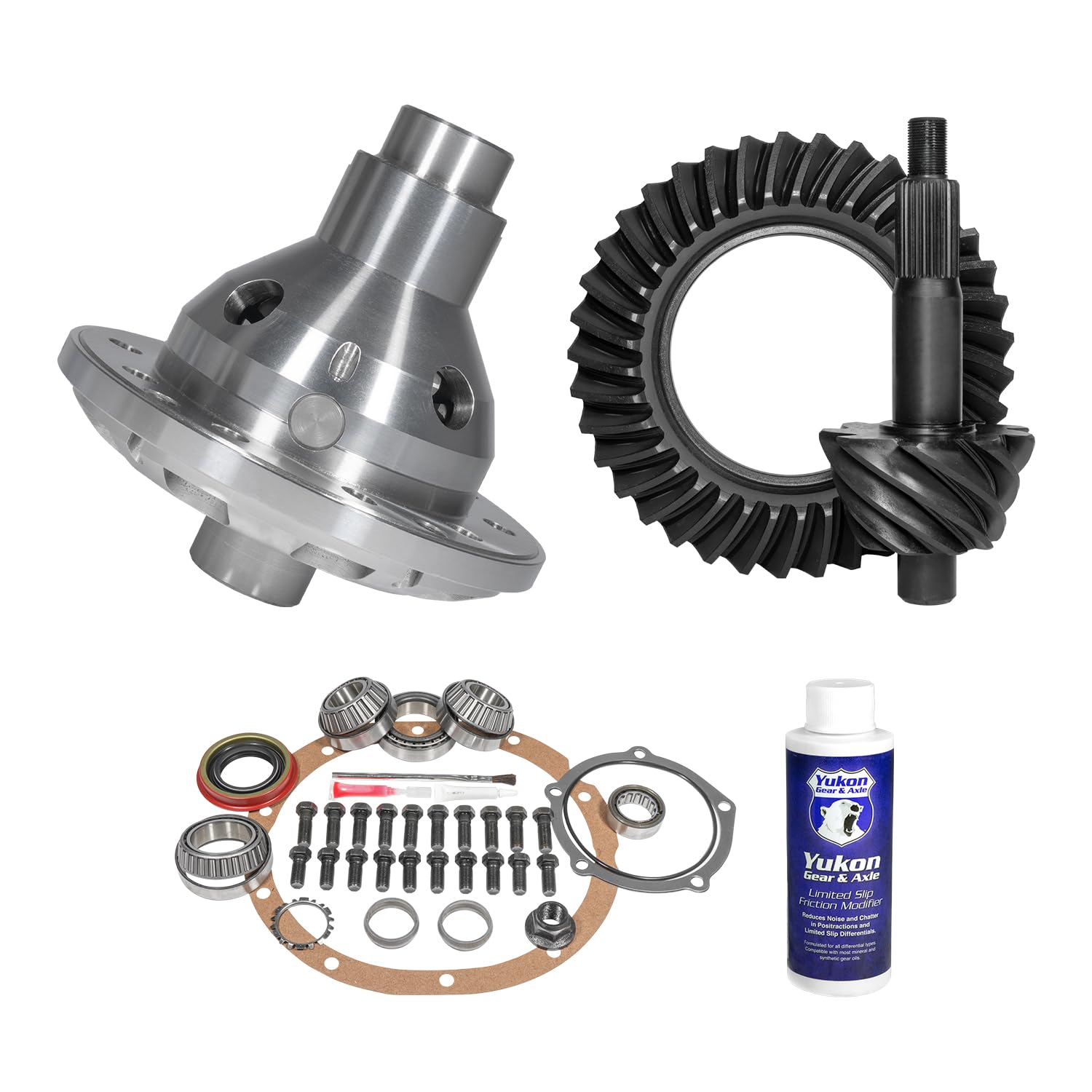 Yukon Muscle Car Limited Slip & Re-Gear Kit für Ford 9, 28 Spline, 3,00 Verhältnis von Yukon Gear & Axle