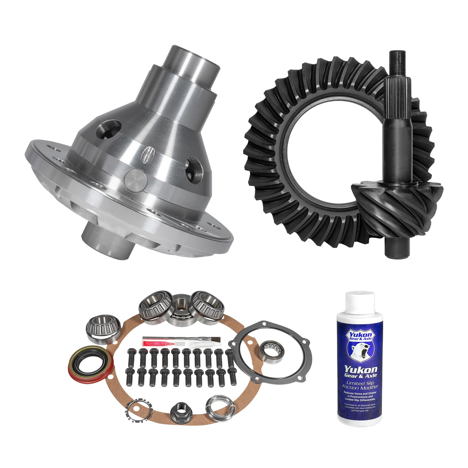 Yukon Muscle Car Limited Slip & Re-Gear Kit für Ford 9, 28 Spline, 3,00 Verhältnis von Yukon Gear & Axle