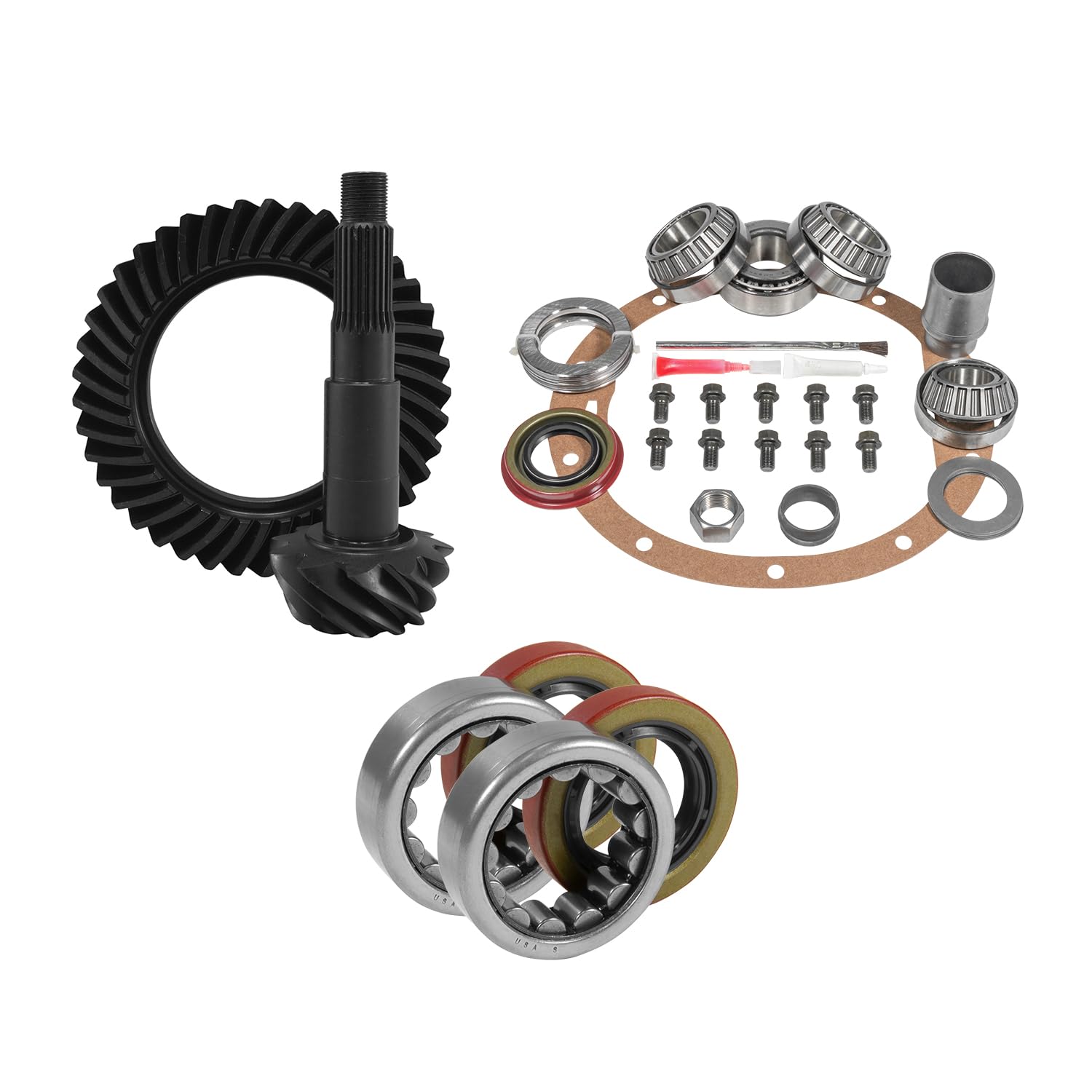 Yukon Muscle Car Re-Gear Kit für GM 8.2 Differential, 25 Spline, 4,11 Verhältnis von Yukon Gear & Axle