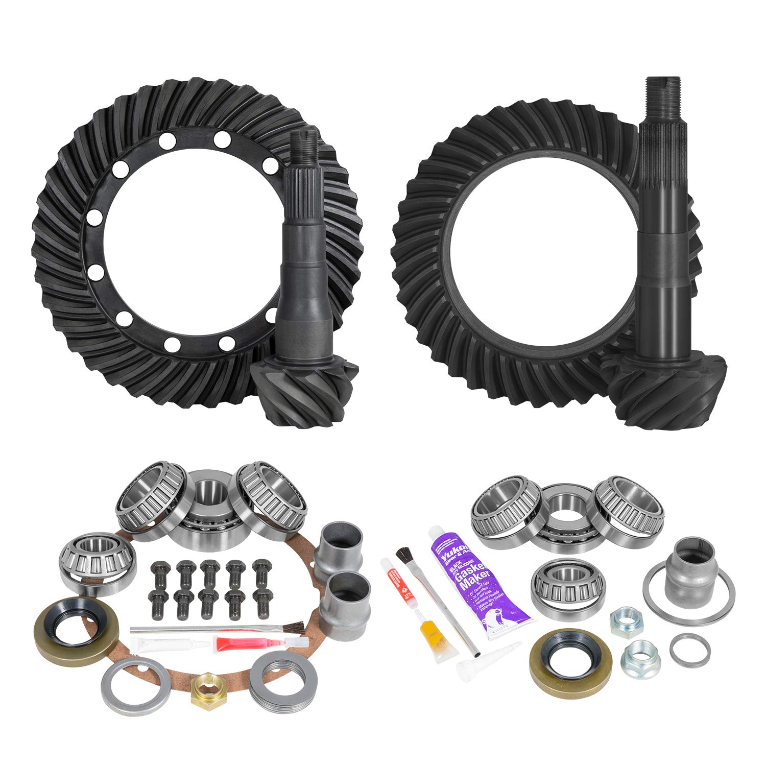 Yukon YGKT009-488 Ritzel-/Ritzelgetriebe-Set, vorne und hinten, mit Toyota 9.5/8 R Installationssets von Yukon Gear & Axle